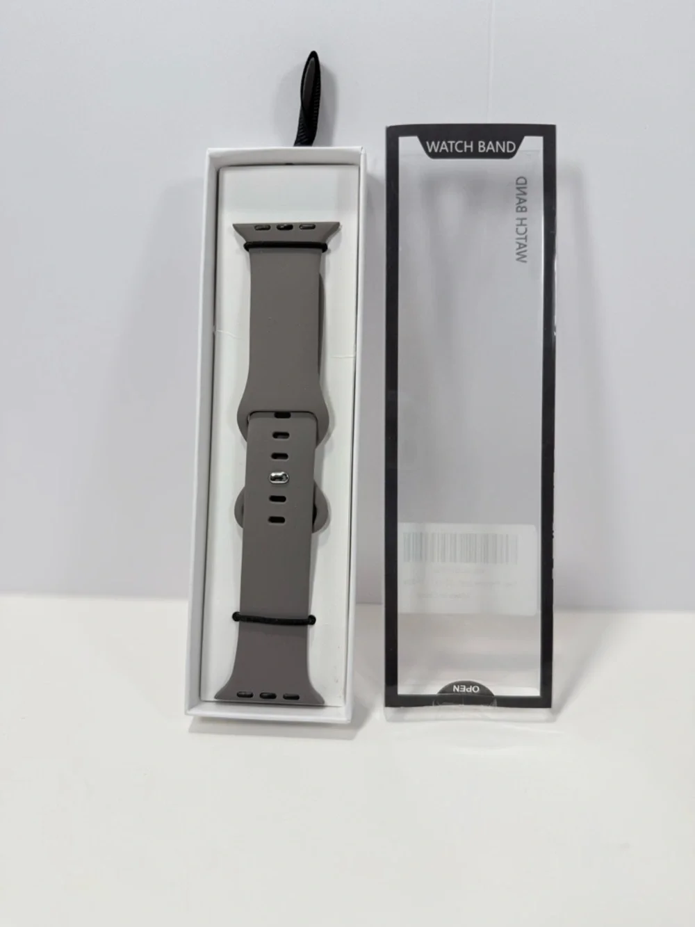 Silicone Smartwatch Band for Apple Watch 42/44mm- Taupe Gray